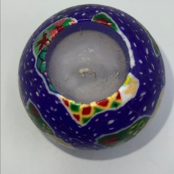 VINTAGE 1990’s MAGIC GLOW CANDLE Christmas Theme - Picture 3 of 4